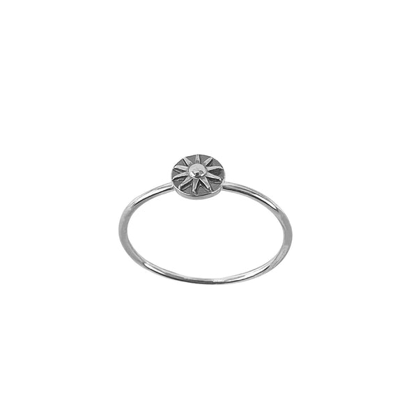 Mandala Mini Sun Ring