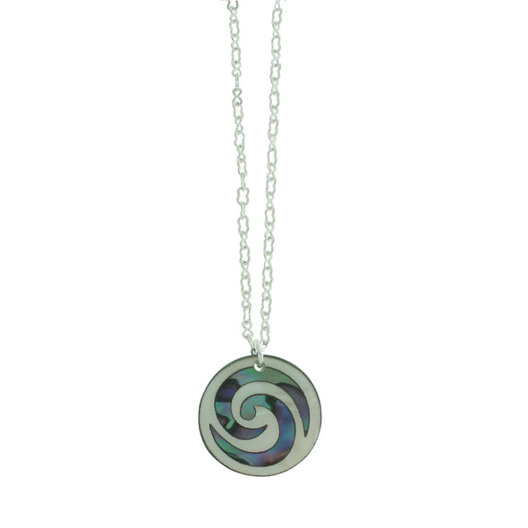 Paua Koru necklace