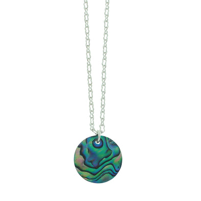 Round Paua necklace